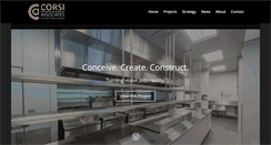 Desktop Screenshot of corsiassociates.com